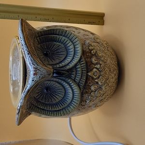 Owl Candle Wax Warmer ceramic
